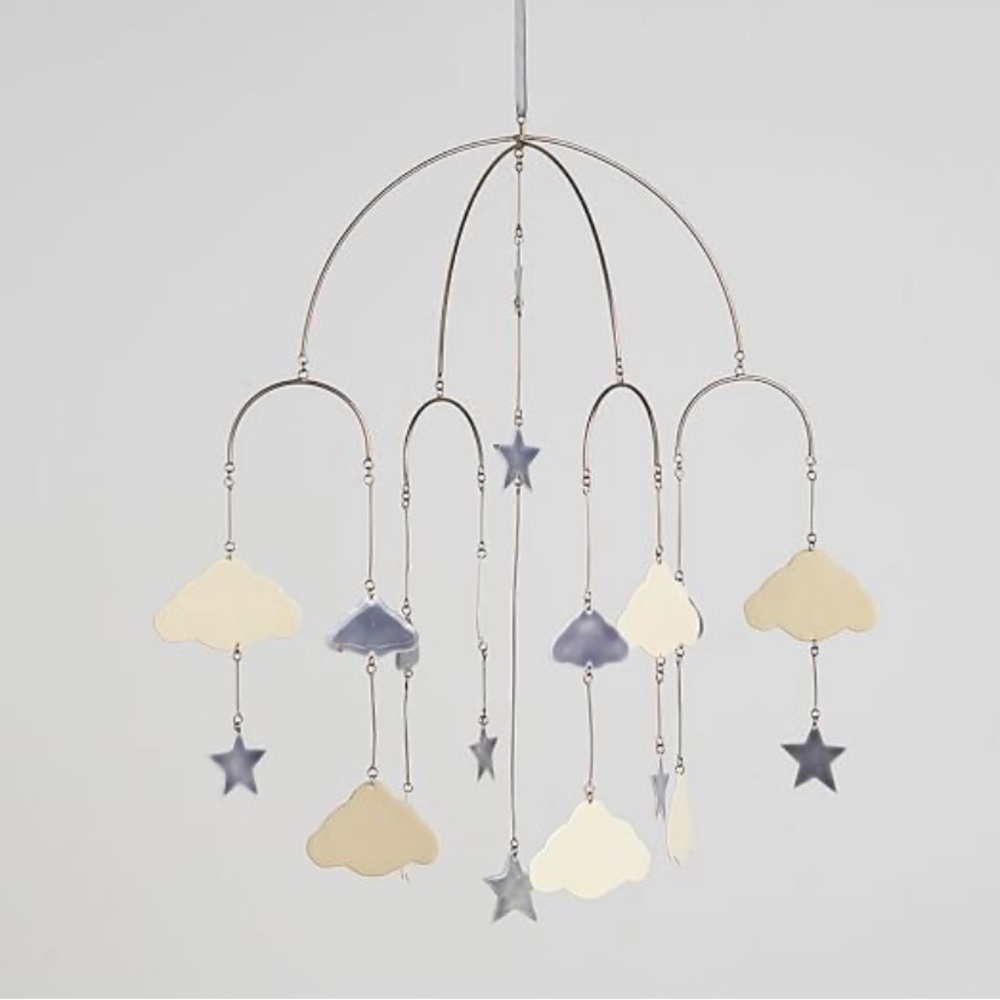 Pottery barn / west elm kids stars & clouds mobile